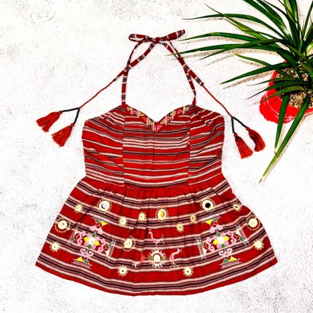 Altar’d State embroidered babydoll top